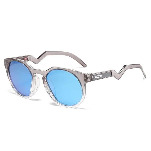 Oakley HSTN Sunglasses OO9464A Gradient Grey Frame Prizm Blue Lenses
