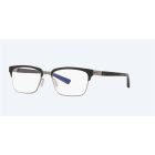 Costa Untangled 100 Shiny Brushed Light Gunmetal Frame Eyeglasses