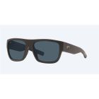 Costa Sampan Sunglasses Matte Black Frame Gray Polarized Polycarbonate Lense