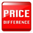 Price Difference or Expedited Shipping