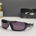 Oakley C Six Sunglasses Polished Black Frame Polarized Gray Lenses