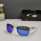 Oakley Crossrange XL Sunglasses White Frame Prizm Polarized Deep Blue Lenses