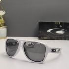 Oakley Dispatch II Sunglasses Polished White Frame Polarized Gray Lenses