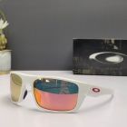 Oakley Drop Point Sunglasses White Frame Prizm Ruby Lenses