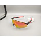 Oakley Encoder Sunglasses OO9471 Black Orange Frame Prizm Ruby Lens