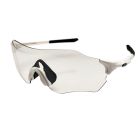 Oakley EVZero Path Sunglasses OO9313 (Low Bridge Fit) White Frame Prizm Clear Lens