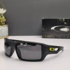 Oakley Eyepatch 2 Sunglasses Matte Black Frame Polarized Gray Lenses Yellow 'O'