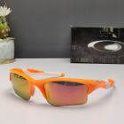 Oakley Half Jacket 2.0 Xl Sunglasses Orange White Frame Polarized Ruby Lenses
