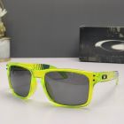 Oakley Holbrook Sunglasses Neon Green Frame Polarized Gray Lenses