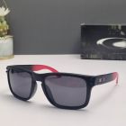 Oakley Holbrook Sunglasses Ruby Fade Frame Polarized Black Lenses