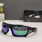 Oakley Pit Boss II Sunglasses Matte Black Frame Polarized Green Jade Lenses