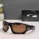 Oakley Pit Boss II Sunglasses Polished Black Frame Polarized Brown Lenses