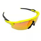 Oakley Radar® EV Advancer Sunglasses OO9442 Black Yellow Frame Prizm Ruby Lens