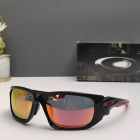 Oakley Scalpel Sunglasses Black Red Frame Ruby Polarized Lenses