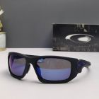 Oakley Scalpel Sunglasses Matte Black Frame Deep Water Polarized Lenses