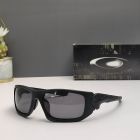 Oakley Scalpel Sunglasses Matte Black Frame Gray Polarized Lenses