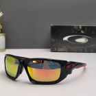 Oakley Scalpel Sunglasses Polished Black Red Frame Ruby Polarized Lenses