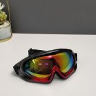 Oakley Ski Goggles Black Red Frame Colorful Lenses