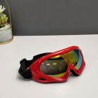 Oakley Ski Goggles Red Frame Yellow Lenses