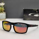 Oakley Sliver F Foldable Sunglasses Matte Black Frame Polarized Ruby Lenses