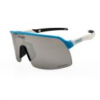 Oakley Sutro Lite Sunglasses Odyssey Collection White Blue Frame Prizm Grey Lens