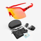 Oakley Sutro Lite Sunglasses OO9463 Red Frame Prizm Ruby Lens