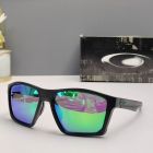 Oakley Targetline Sunglasses Matte Black Frame Prizm Polarized Galaxy Green Lenses