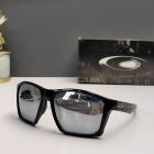 Oakley Targetline Sunglasses Polished Black Frame Prizm Polarized Silver Lenses