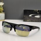 Oakley Thinlink Sunglasses Polished Black Frame Polarized Silver Lenses
