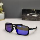 Oakley Triggerman Sunglasses Matte Black Frame Prizm Polarized Deep Blue Lenses