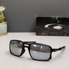 Oakley Triggerman Sunglasses Matte Black Frame Prizm Polarized Silver Iridium Lenses
