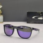 Oakley Trillbe X Sunglasses Polished Black Frame Prizm Purple Polarized Lenses