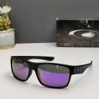 Oakley TwoFace Sunglasses Matte Black Frame Prizm Purple Polarized Lenses