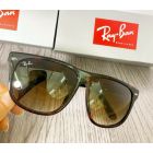 Ray Ban Boyfriend Sunglasses RB4147 Tortoise Frame Brown Lenses