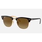 Ray Ban Clubmaster Collection Online Exclusives RB3016 Sunglasses Brown Tortoise