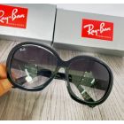Ray Ban Jackie Ohh Ii Butterfly Sunglasses RB4098 Polished Black Frame Gray Clear Lenses