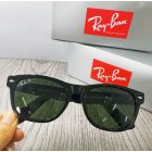 Ray Ban Rb2132 New Wayfarer Sunglasses Black Frame G-15 Green Polarized Lenses