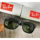 Ray Ban Rb2132 New Wayfarer Sunglasses Matte Black Frame G-15 Green Lenses