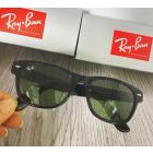 Ray Ban Rb2132 New Wayfarer Sunglasses Polished Black Frame G-15 Green Lenses