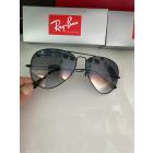 Ray Ban Rb3025 Classic Aviator Sunglasses Black Frame Clear Gradient Black Lenses