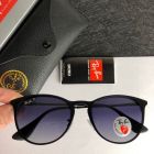 Ray Ban Rb3539 Erika Metal Sunglasses Black Frame Polarized Gradient Gray Lenses