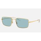 Ray Ban RB3669 Sunglasses Blue Photochromic Shiny Gold