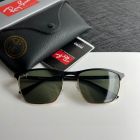 Ray Ban Rb3686 Chromance Sunglasses Black Gold Frame Green Lenses