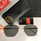 Ray Ban Rb3694 Jim Square Sunglasses Gold Frame Gray Lens
