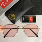 Ray Ban Rb3694 Jim Square Sunglasses Gold Frame Pink Lens