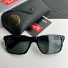 Ray Ban Rb4393m Scuderia Ferrari Collection Sunglasses Polished Black Frame Green Lenses