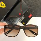 Ray Ban Rb8356m Scuderia Ferrari Collection Sunglasses Havana Frame Brown Lenses