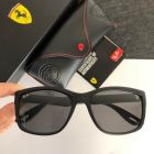 Ray Ban Rb8356m Scuderia Ferrari Collection Sunglasses Matte Black Frame Gray Lenses