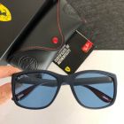 Ray Ban Rb8356m Scuderia Ferrari Collection Sunglasses Navy Blue Frame Blue Lenses