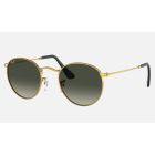 Ray Ban Round Metal Collection Online Exclusives RB3447 Sunglasses Grey Gold